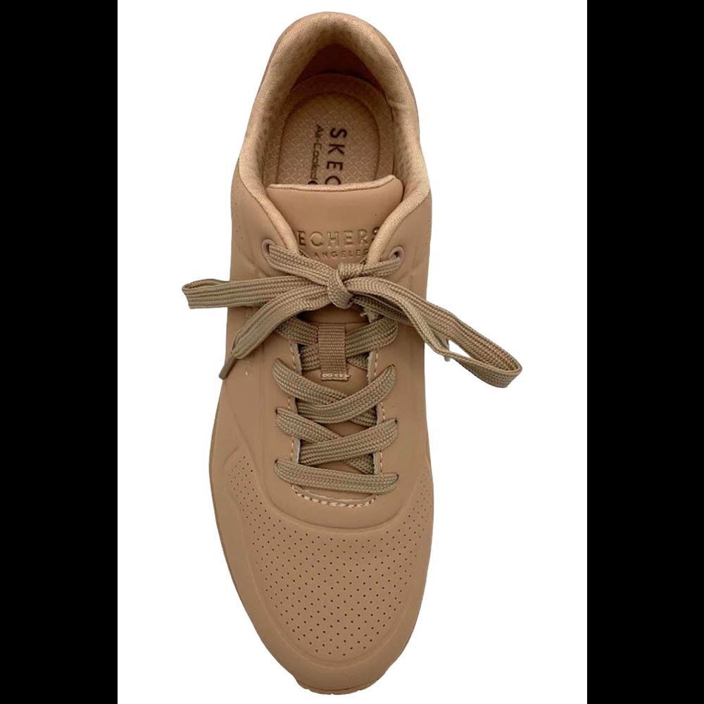 Skechers Lace Up Sneakers Uno Stand On Air Sand - Medium - Picture 2 of 4